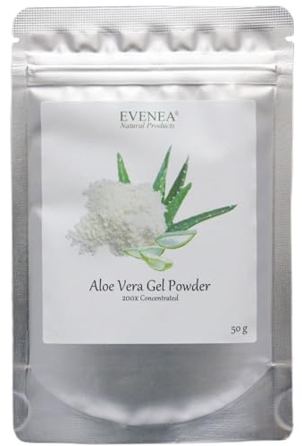Aloe Vera Gel Powder - 200x Concentrated - Premium Quality (50g)