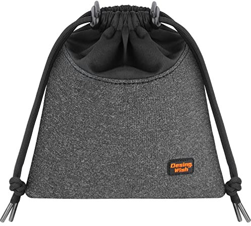 Desing Wish Casque Pochette Sac De Rangement Casque Housse Casque Audio Tech Pouch Pochette De Rangement Pochette Portable Sac Transport pour Etui Casque Appareil Photo Protection Accessoires Voyage