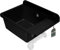 KOTARBAU® Ausgussbecken aus Polystyrol 50,5 x 34,5 x 18,5 cm Spüle Schwarz Siphon Waschbecken Spülbecken Klein mit Stöpsel Montageset Ablaufgarnitur und Schrauben Waschküche Möbel