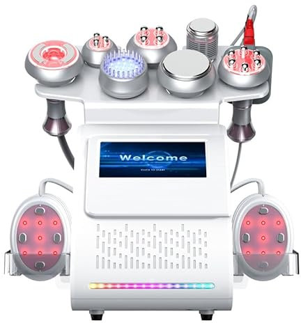 Vacuum 80k Ultrasonic Cavitation machine 9 in 1 Radio Frequency Body Removal Fat Micro-electric Photorejuvenation EMS Weight Loss Machine Anti-wrinkle Sculpting Beauty Device