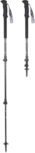 McKinley Lascar Ql Vandringsstav, Black/Grey Light, One Size