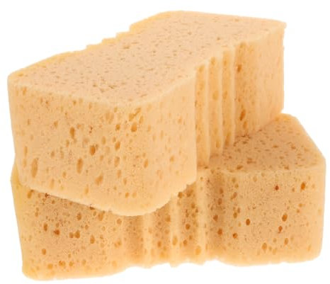 PRETYZOOM 2pièces Lot de Grandes Éponges De Lavage De Voiture Mousse Anti-Rayures pour Nettoyage Voiture Et Surfaces Domestiques