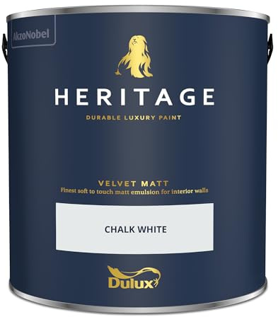 Dulux Heritage Paint (2.5L, Chalk White)