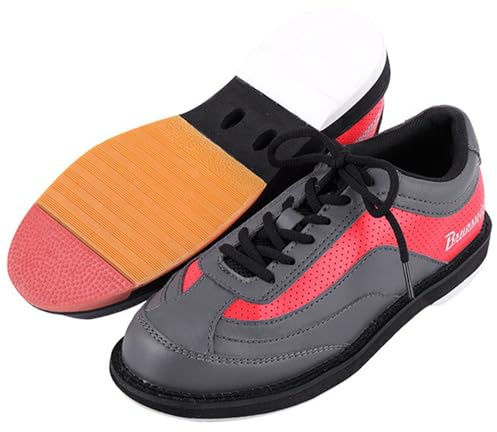 Wizeny Chaussures de Bowling Homme Professionnels Chaussures De Bowling Légères Antidérapantes Confortables pour débutants