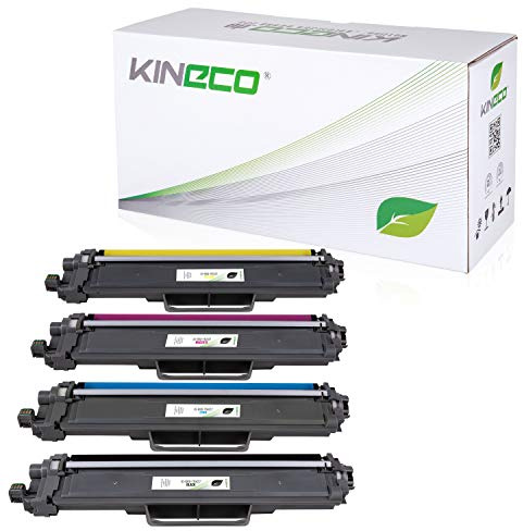 Kineco 4 Toner kompatibel für Brother TN-247 TN247 für Brother HL-3210CW HL-L3230CDW HL-L3270CDW