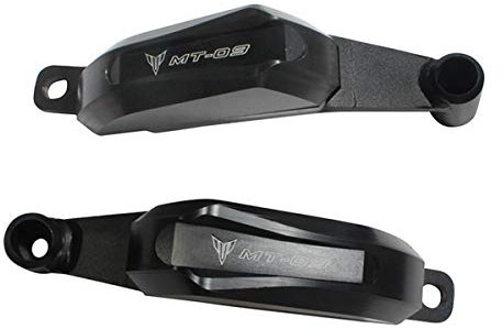 LongGreat Sturzpad-Kit, Motorrad Sturzschutz für Yamaha MT-09 (2014-2020) FJ-09(2015-2020) XSR900 (2016-2020) FZ-09(2014-2020) MT-09 Tracer(2015-2020) (MT09)