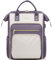 LOVEVOOK Rucksack Damen, 15,6 Zoll Laptop Schulrucksack Wasserdicht, Schultasche Mädchen Elegant Tagesrucksäcke Handtasche 2 in 1, Reiserucksack Arbeitstasche Lehrertasche für Uni Büro, Hellviolett