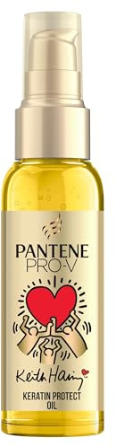 Pantene Pro-V Repair & Care Keratin Protect Olio per capelli 100 ml per la cura intensiva giornaliera, aiuta a riparare i danni superficiali dei capelli in 1 applicazione, capelli secchi e danneggiati