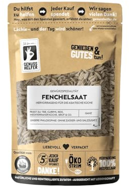 Bremer Gewürzhandel Fenchelsamen, ganz, Fenchel ideal für Fencheltee, 100g
