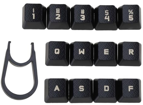 Romer G G910 G810 G413 G310 Mechanische Tastatur Tastenkappen Set Schwarz G810 G413 G310 G910 13 Stück Rutschfeste Tastenkappen Mit Hintergrundbeleuchtung Textur Für Tastenabdeckungen Für Mechanische