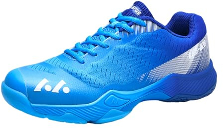 Kraftpaid Chaussures De Tennis De Table,Chaussure Badminton Respirant,Squash Tennis Sneakers,Sneakers De Badminton,Chaussures De Badminton pour Hommes,Sneaker De Volleyball Confortable Chaussures