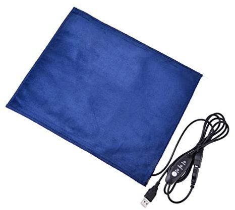 FONDOTIN Elektrisches Heizkissen Für Haustiere USB Heizdecke Mit Konstanter Temperatur Heizmatte Für Hunde Und Katzen Geeignet Als Unterlage Im Tierheim