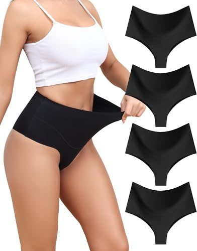 Levao Fajas Reductoras Mujer Tanga Braga Invisible Adelgazante sin Costuras Moldeadoras Vientre Plano Thong String Abdomen Cintura Alta Shapewear