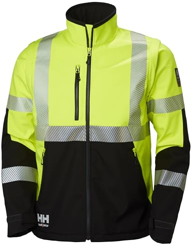 ICU Softshell Jacket Color: 369 EN471 Yellow/Black Talla: XL