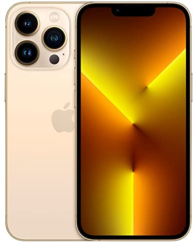 Apple iPhone 13 Pro, 256GB, Gold - Unlocked (Renewed)