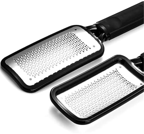 Lima per Piedi in acciaio Inossidabile,Pedicure Professionale, Lima Corneale per Eliminare Duroni Calli Pelle Morta Cornea