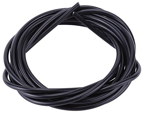 Bicycle Brake Cable, Universal Bike Inner Brake Cable Replacement, Bike Shift Cable Housing Cycling Wires Pipe Set for Mountain Road Bike Repair (Black)