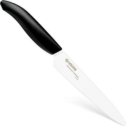 KYOCERA Kitchen Products FK-125 WH-BK EU Messer, Keramik, schwarz, 12,5