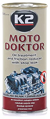 K2 Moto Doktor - Aditivo de Aceite de Motor - Sellador de Fugas de Aceite - Antifricción del Motor - 443ml (1)