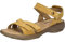 Josef Seibel Damen Riemchensandalen Debra 62, Frauen Sandalen,Weite G (Normal),offene Schuhe,Strandschuhe,Sandaletten,Safran,38 EU