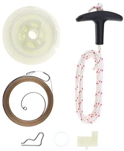 ECSiNG Lot de 7 poulie de démarrage kit ressort 1123 195 0400/0000 958 0923 compatible avec moteur Stihl FC55 FS38 FS45 FS55 HL45 KM55 MM55