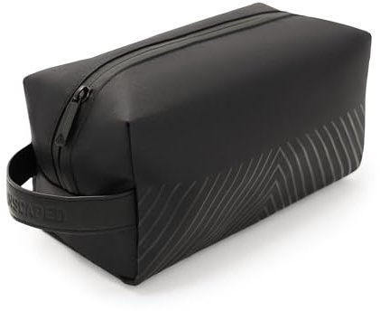 MANSCAPED® The Shed 2.0 Toiletry Bag, Premium Quality, Stylish Organization, Water-Resistant for Grooming Tools & Accessories, Black