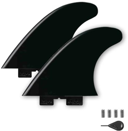 THURSO SURF SUP Click Fin 4.5 Side Fins with Quick Lock Technology for Inflatable Paddle Board