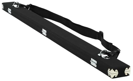 Violin Bow Case, Leather Protective Holder with Adjustable Shoulder Strap for Violin Players