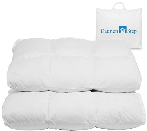 Daunen Step Piumino in fibra sintetica - NeoStep 400 | 250x220 cm - matrimoniale lungo Italia Piumino in fibra sintetica (Calore Trio 4 Seasons)