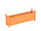 Oypla Large Garden Wooden Rectangular Flower Planter Ornamental Plant Pot