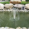 SOLAR TEICHPUMPE Garten BRUNNEN Oasis 250-1 Solarbrunnen Springbrunnen WASSERSPIEL Teichpumpe 2,5 Watt, max. 250L/h max. 0,9m-Fontaenenhoehe Fuer Gartenteich mit STABILEM ALU-Rahmen