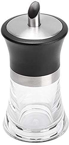 Jeffergarden Acrylique Distributeur de Sucre Pot Cuisine Acier Inoxydable 100ml