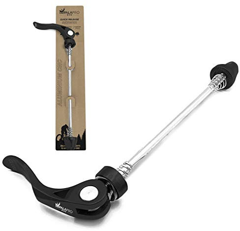 IMPALAPRO BIKE Cierre rápido individual para rueda bicicleta montaña (MTB)o carretera. Eje delantero 100mm o trasero 135 según selección. Aleación aluminio CNC ultraligero y resistente (EJE DELANTERO)