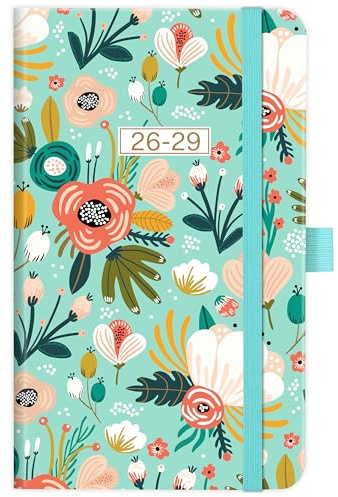 2026-2029 Pocket Planner - 3 Year Monthly Pocket Calendar 2026-2029 from july 2026-June 2029, 6.4'' x 3.8'', Coboll 2026 2029 Pocket Calendar for Purse, Monthly Planner with Bookmark