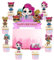 Decorazioni Torta Compleanno Bambini, 25 PCS Cake Topper, Topper Torta Compleanno Bambina, Decorazioni Torte Ragazzo per Bambini, Ragazzo, Ragazza