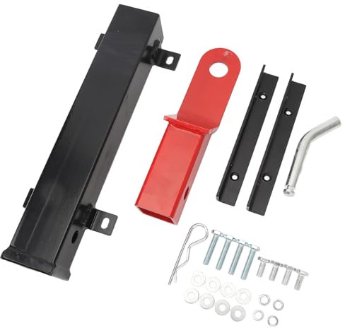 Cart Trailer Hitch Steel Adjustable Rear Bumper Hitch Kit for Accessories