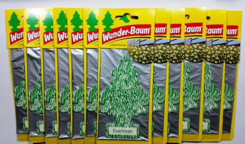 WUNDER- BAUM Everfresh Duftbaum Lufterfrischer, Raum-Duft, Grün