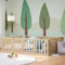 Bellabino Tapi Bett 140x200 cm, Kinderbett mit extra hohem Rausfallschutz mit Tür, inklusive Lattenrost, Montessori Bodenbett für Jungen und Mädchen aus Kiefer Massivholz, Natur lackiert, Bed