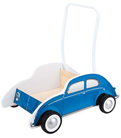 Hape E0382 Käfer Lauflernwagen, blau