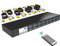 MT-VIKI Conmutador KVM VGA de 16 puertos USB VGA KVM con 16 puertos para montaje en rack de 1U, incluye 16 cables KVM, mando a distancia por infrarrojos, 2 montajes en rack