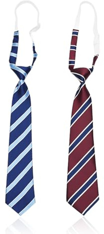 COACOM 2 Cravate Pour Enfants, Cravate De Patrouille Classique, Accessoires De Vêtements, Adaptés Aux Cérémonies, Performances, Mariages.