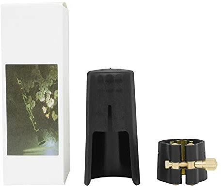 Altsaxophon-Mundstück-Sets enthalten Saxophon-Mundstück, PU-Leder-Ligatur-Clip-Set, Saxophon, Klarinette