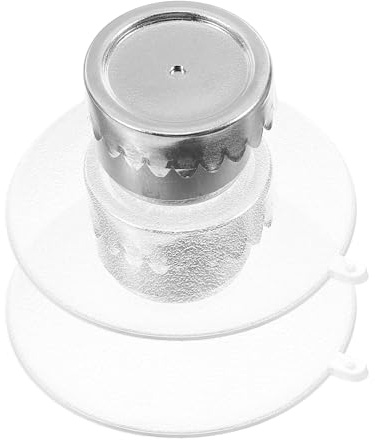 BESPORTBLE Lot de 2 Sets de Porte-Savons Magnétiques à Ventouse Support Mural sans Perçage Plastique Solide Couleur Blanche pour Salle de Bain Cuisine Organisateur Simple et Pratique