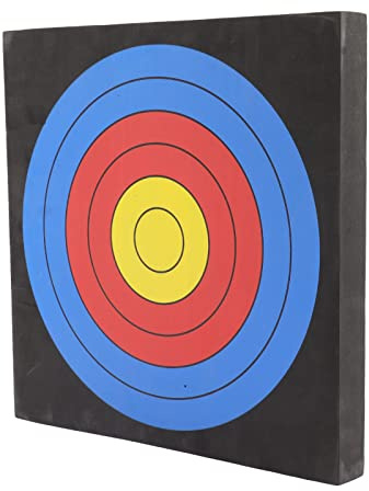 Xnferty Archery Target Youth EVA Arrow Target Square Moving Foam Targets EVA Arrow Target Color Printing Stackable Outdoor Portable Archery Arrow Target Practice Hunting Target
