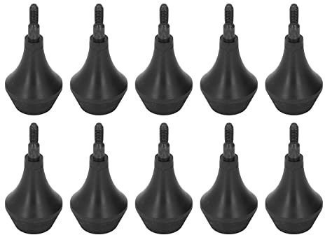 Topyond 10pcs Nylon Safety Archery Arrowheads with Detachable Screws - Ideal for Outdoor Shooting Games and Target Practice