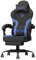 HapGIFT Sedia Gaming con Massaggio, Sedia da Ufficio Ergonomica, PC Sedie Computer Gaming Chair con Lombare Massaggio, Poltrona Gamings, Adolescente, Adulto, Carico 150 Kg, Regalo (Blu)