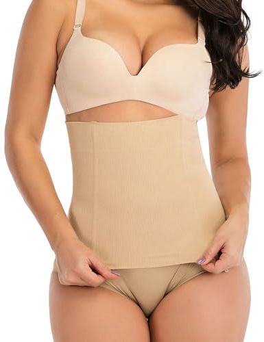 ZAIQUN Waist Trainer for Women Postpartum Recovery Shapewear Tummy Control Girdle Seamless Body Shaper Belt