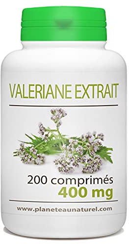 Valériane Extrait - 400 mg - 200 comprimés