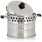 BBQ-Toro Edelstahl Kochtopf für Raketenofen, Ø 24 cm, Topf mit Deckel | Outdoor-Kochen | Ideal zum Grillen und Kochen im Raketenofen | Für Camping, Outdoor, Garten und Terrasse