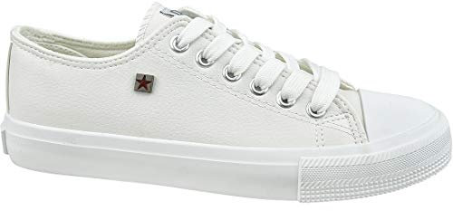 Big Star Shoes V274869SS, Damen, White, 36 EU